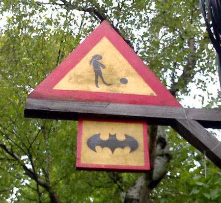 Bat-sign